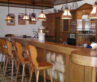 Bar und Restaurant hotel Rauchfang in Leiwen Zummet